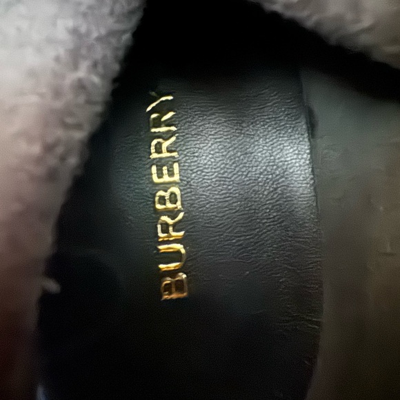 Burberry Kenwood Leather Platform Boots size 39 - Picture 13 of 14